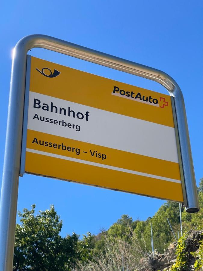 Visperblick 24-7 Parkplatz Und Fruehstueck Inkl Villa Ausserberg Luaran gambar